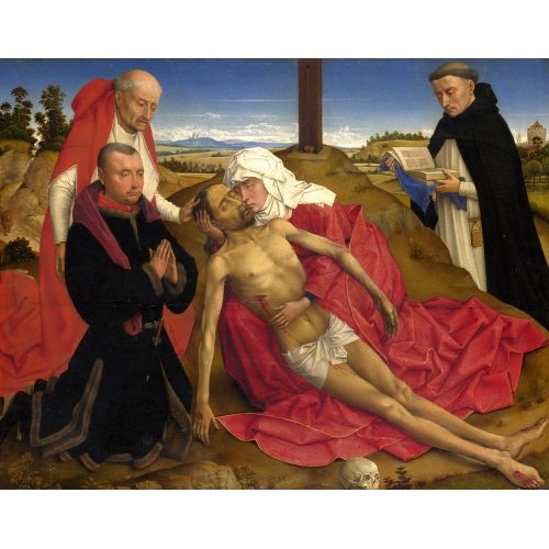 Rogier van der Weyden, Pieta 2 Rogier van der Weyden, Pieta 2 Gotik Sanat Akımları