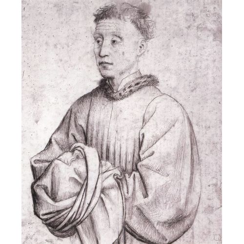 Rogier van der Weyden, Genç Bir Erkeğin Portresi Rogier van der Weyden, Genç Bir Erkeğin Portresi Gotik Sanat Akımları