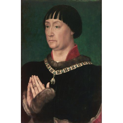 Rogier van der Weyden, Savaşçı Jean'ın Portresi Rogier van der Weyden, Savaşçı Jean'ın Portresi Gotik Sanat Akımları