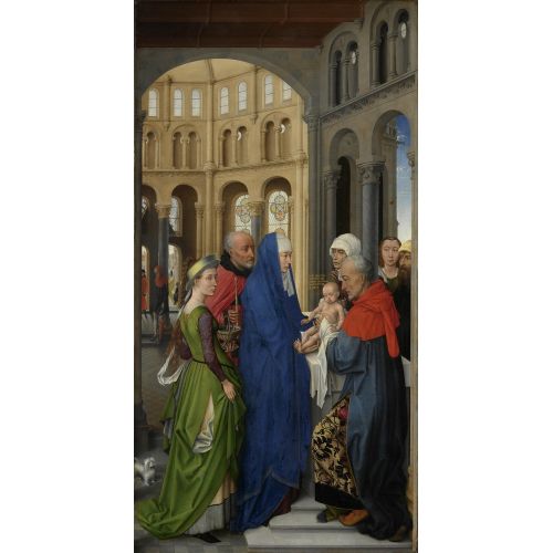 Rogier van der Weyden, İsa'nın Tapınakta Sunulması Rogier van der Weyden, İsa'nın Tapınakta Sunulması Gotik Sanat Akımları