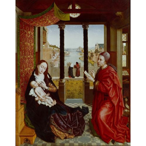 Rogier van der Weyden, Aziz Luka Madonna'yı Resmediyor Rogier van der Weyden, Aziz Luka Madonna'yı Resmediyor Gotik Sanat Akımları