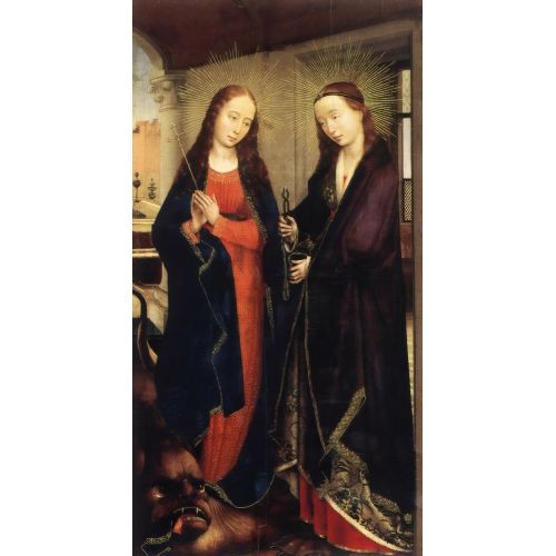 Rogier van der Weyden, Aziz Margaret ve Aziz Apollonia Rogier van der Weyden, Aziz Margaret ve Aziz Apollonia Gotik Sanat Akımları