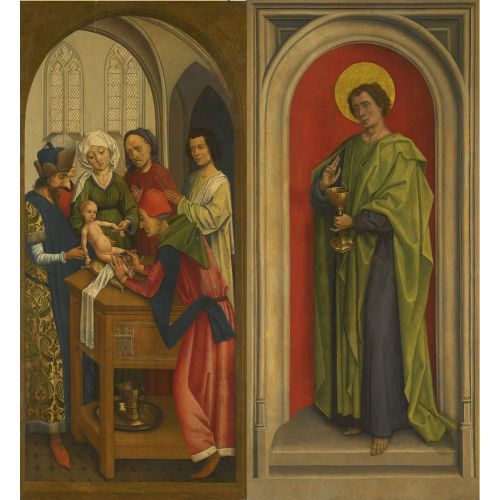 Rogier van der Weyden, Sünnet ve Müjdeci Aziz Yuhanna Rogier van der Weyden, Sünnet ve Müjdeci Aziz Yuhanna Gotik Sanat Akımları