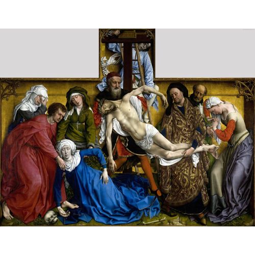 Rogier van der Weyden, The Descent from the Cross Rogier van der Weyden, The Descent from the Cross Gothic Art Movements