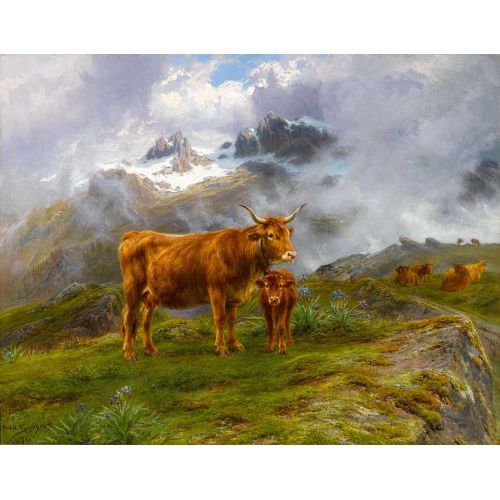 Rosa Bonheur, Yayla Sığır Rosa Bonheur, Yayla Sığır