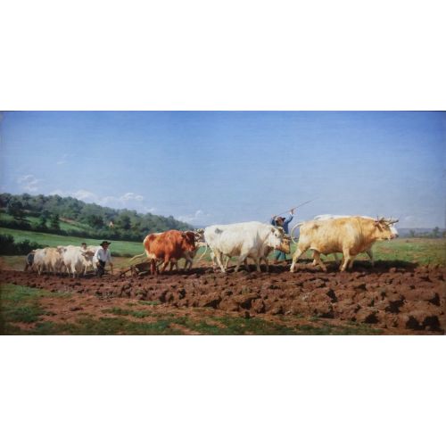 Rosa Bonheur, Çiftçilik Nivernais Rosa Bonheur, Çiftçilik Nivernais