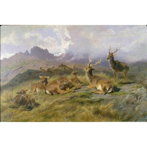 Rosa Bonheur, Geyik İle Manzara Detroit Sanat Enstitüsü Rosa Bonheur, Geyik İle Manzara Detroit Sanat Enstitüsü