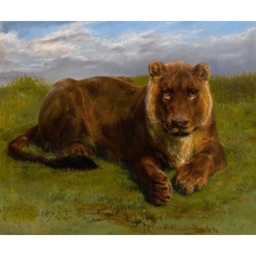 Rosa Bonheur, Dişi Aslan Poz Rosa Bonheur, Dişi Aslan Poz