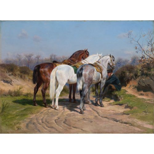 Rosa Bonheur, Bayrak Avlama Rosa Bonheur, Bayrak Avlama