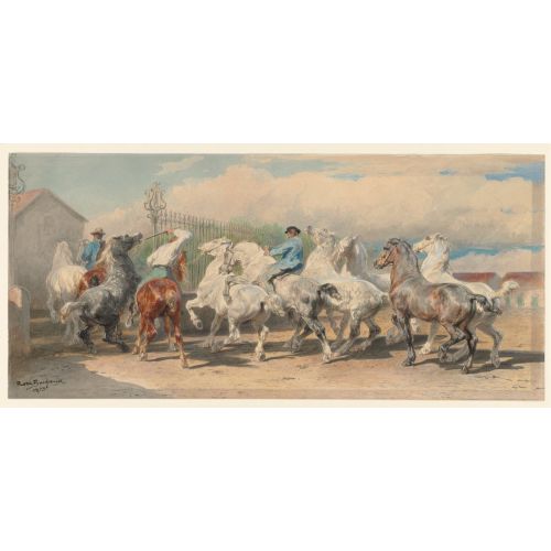 Rosa Bonheur, At Fuarından Dönüş Rosa Bonheur, At Fuarından Dönüş