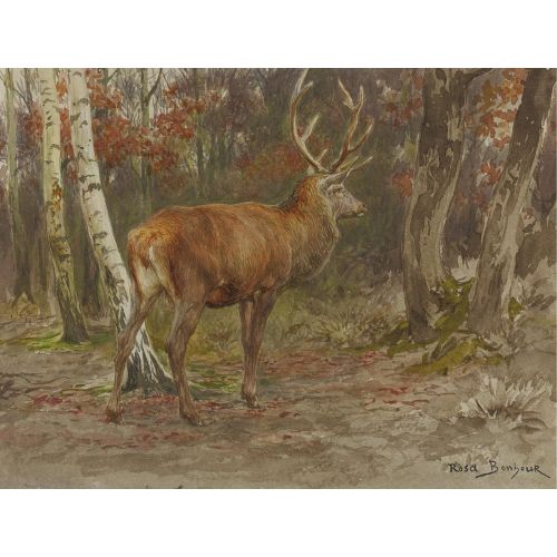 Rosa Bonheur, Geyik İzlemek Rosa Bonheur, Geyik İzlemek