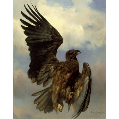 Rosa Bonheur, Yaralı Kartal Rosa Bonheur, Yaralı Kartal