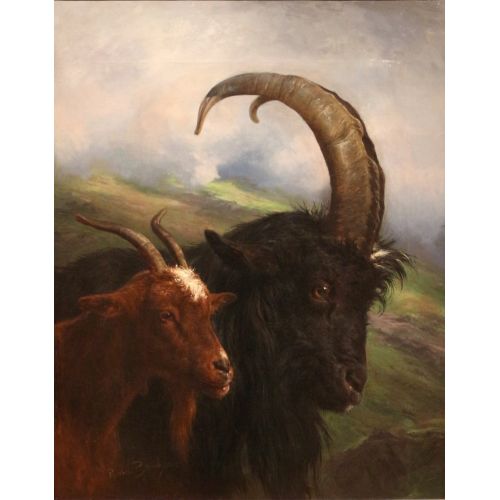 Rosa Bonheur, İki Keçi Rosa Bonheur, İki Keçi