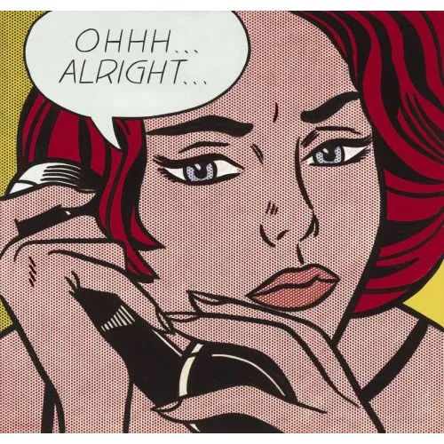 Roy Lichtenstein, Ohhh Tamam Pop Art Roy Lichtenstein, Ohhh Tamam Pop Art Sanat Akımları Roy Lichtenstein, ohhh tamamÇalışmanın konusu: Roy Lichtensteinın