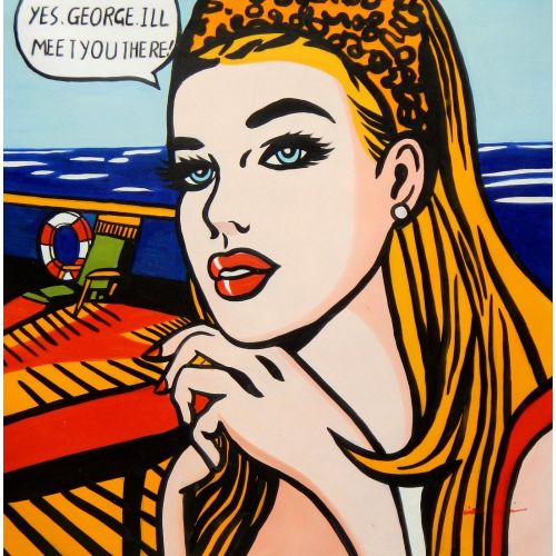 Roy Lichtenstein, Met You There Roy Lichtenstein, Met You There
