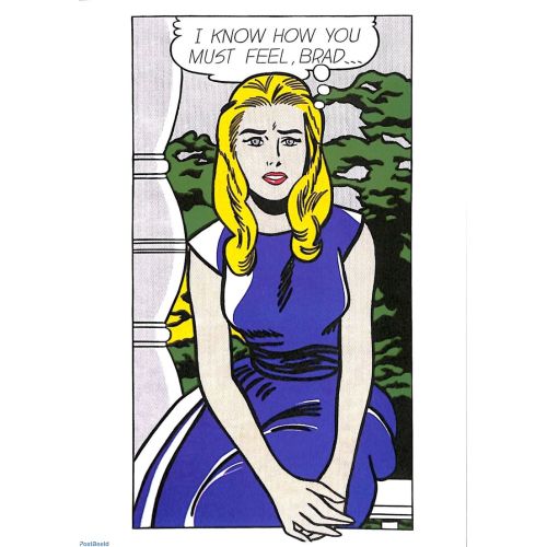 Roy Lichtenstein, I Know How You Must Feel, Brad