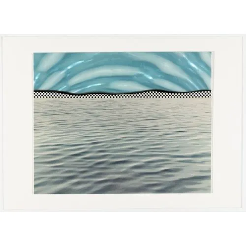 Roy Lichtenstein, Lekeli Cam Pop Art Roy Lichtenstein, Lekeli Cam Pop Art Sanat Akımları Roy Lichtenstein, Camlı BoyaKonu: Sanat eseri bir vitray pencereyi tasvir