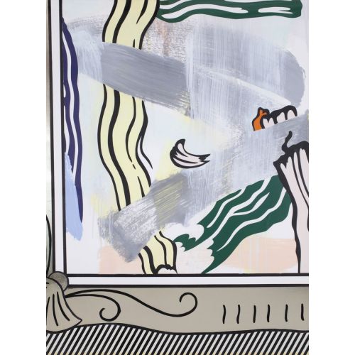 Roy Lichtenstein, Altın Çerçeve Boyama