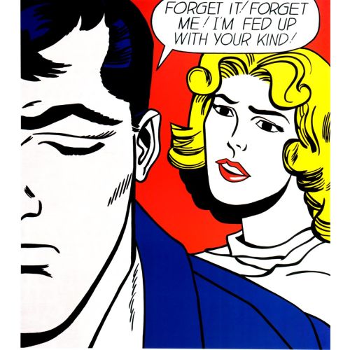 Roy Lichtenstein, Forget It! Forget Me!