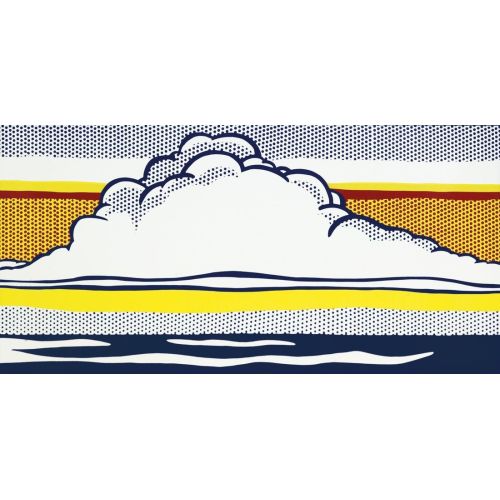Roy Lichtenstein, Cloud And Sea