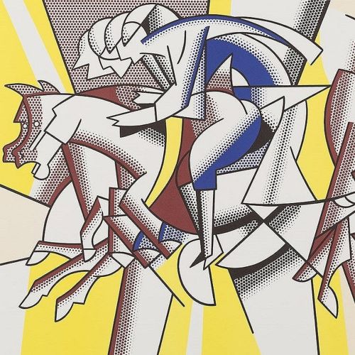 Roy Lichtenstein, The Red Horseman Roy Lichtenstein, The Red Horseman