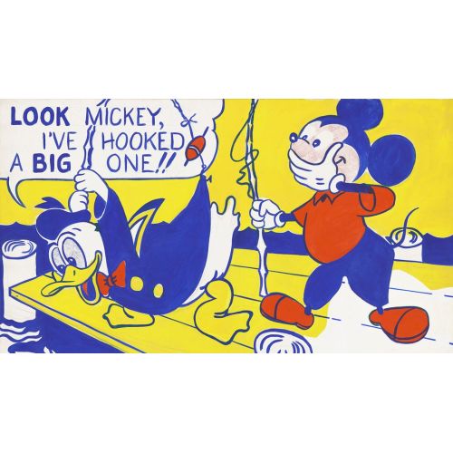 Roy Lichtenstein, Bak Mickey