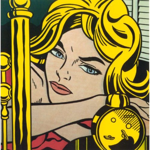 Roy Lichtenstein, Blonde Waiting