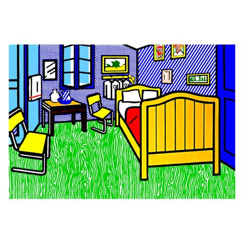 Roy Lichtenstein, Bedroom At Arles