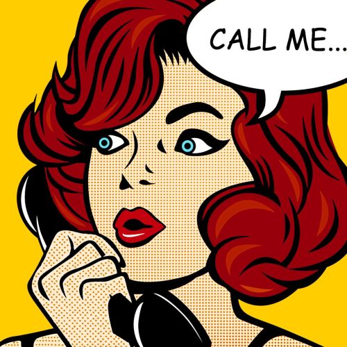 Roy Lichtenstein, Call Me