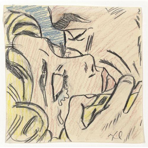 Roy Lichtenstein, Drawing For Kiss V