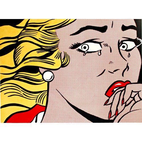 Roy Lichtenstein, Ağlayan Büyük Kız