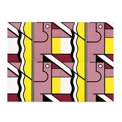 Roy Lichtenstein, Dört Panelli Modüler Boyama Ix