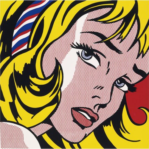 Roy Lichtenstein, Girl With Hair Ribbon