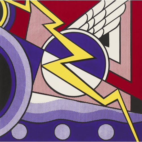 Roy Lichtenstein, Modern Painting With Bolt Roy Lichtenstein, Modern Painting With Bolt