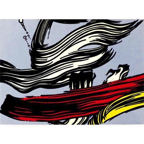 Roy Lichtenstein, Brush Strokes