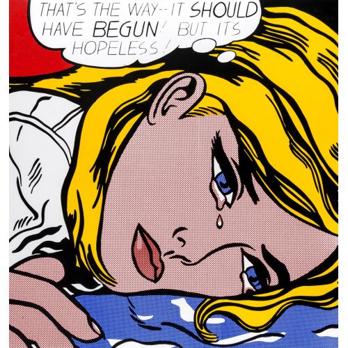 Roy Lichtenstein, Drowning Girl And The Reputation Pop Art Art Movements Roy Lichtenstein, Drowning Girl and The ReputationThe