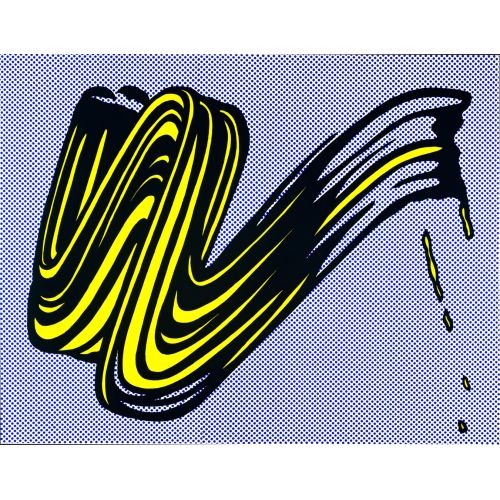 Roy Lichtenstein, Brushstroke