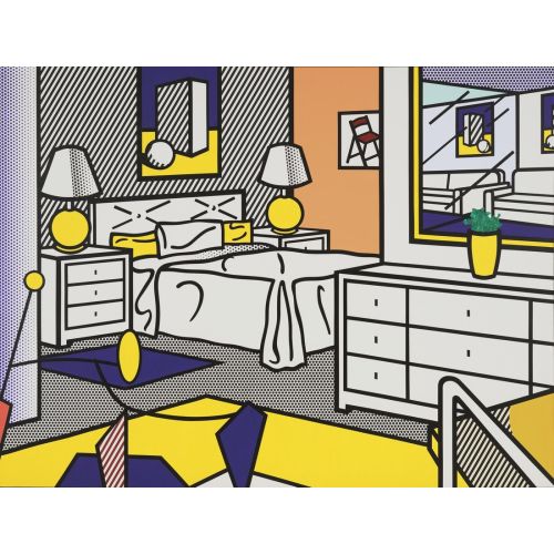 Roy Lichtenstein, Interior With Mobile Roy Lichtenstein, Interior With Mobile