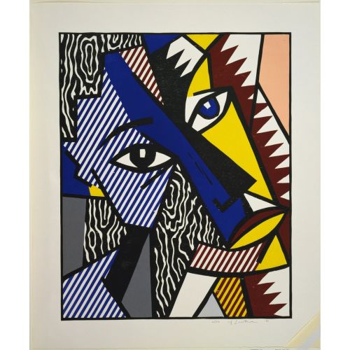 Roy Lichtenstein, Expressionist Head