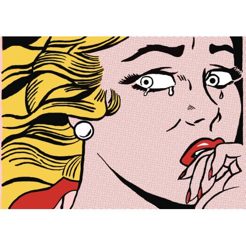 Roy Lichtenstein, Girl Crying By Ivana And Kysli