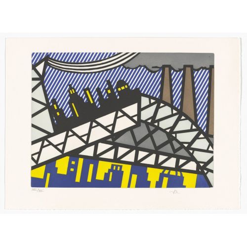 Roy Lichtenstein, Plate From La Nouvelle Chute D'amerique Roy Lichtenstein, Plate From La Nouvelle Chute D'amerique