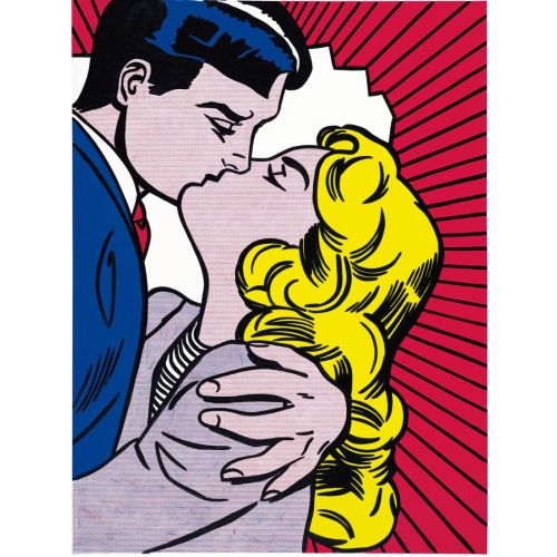 Roy Lichtenstein, The Kiss Roy Lichtenstein, The Kiss
