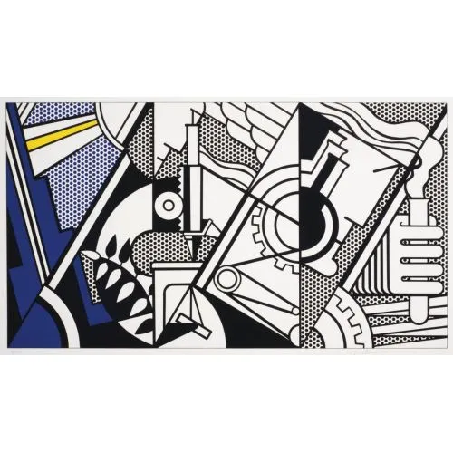 Roy Lichtenstein, Kimya Yoluyla Barış Iv Pop Art Sanat Akımları Roy Lichtenstein, Barışa Kimya IV İle UlaşmaRoy