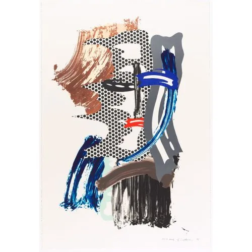 Roy Lichtenstein, Maske Pop Art Roy Lichtenstein, Maske Pop Art Sanat Akımları Roy Lichtenstein, The MaskRoy Lichtensteinın The Mask adlı eseri bir