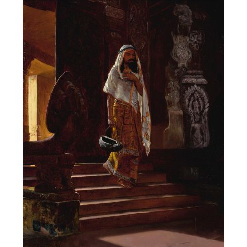 Rudolf Ernst, Entering The Temple Rudolf Ernst, Entering The Temple