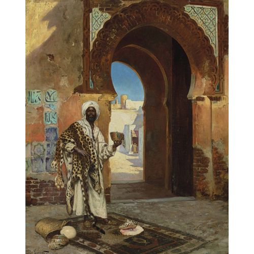 Rudolf Ernst, Le Marchand De Coquillages Rudolf Ernst, Le Marchand De Coquillages