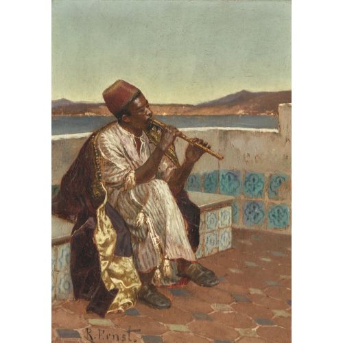 Rudolf Ernst, Terasta Müzisyen Rudolf Ernst, Terasta Müzisyen