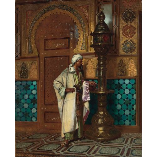 Rudolf Ernst, Tending The Lamp