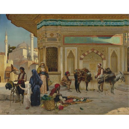 Rudolf Ernst, III Ahmed İstanbul Çeşmesi Rudolf Ernst, III Ahmed İstanbul Çeşmesi