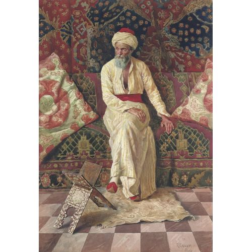 Rudolf Ernst, Dalgın Bir Yaşlı Rudolf Ernst, Dalgın Bir Yaşlı
